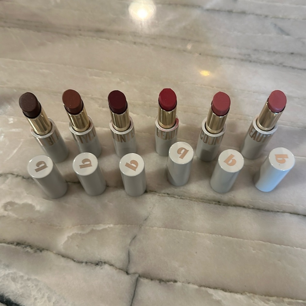 Lot of 8 Beautycounter sheer genius lipsticks